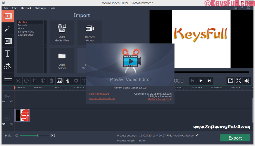 movavi video editor plus 21.1.0 activation key